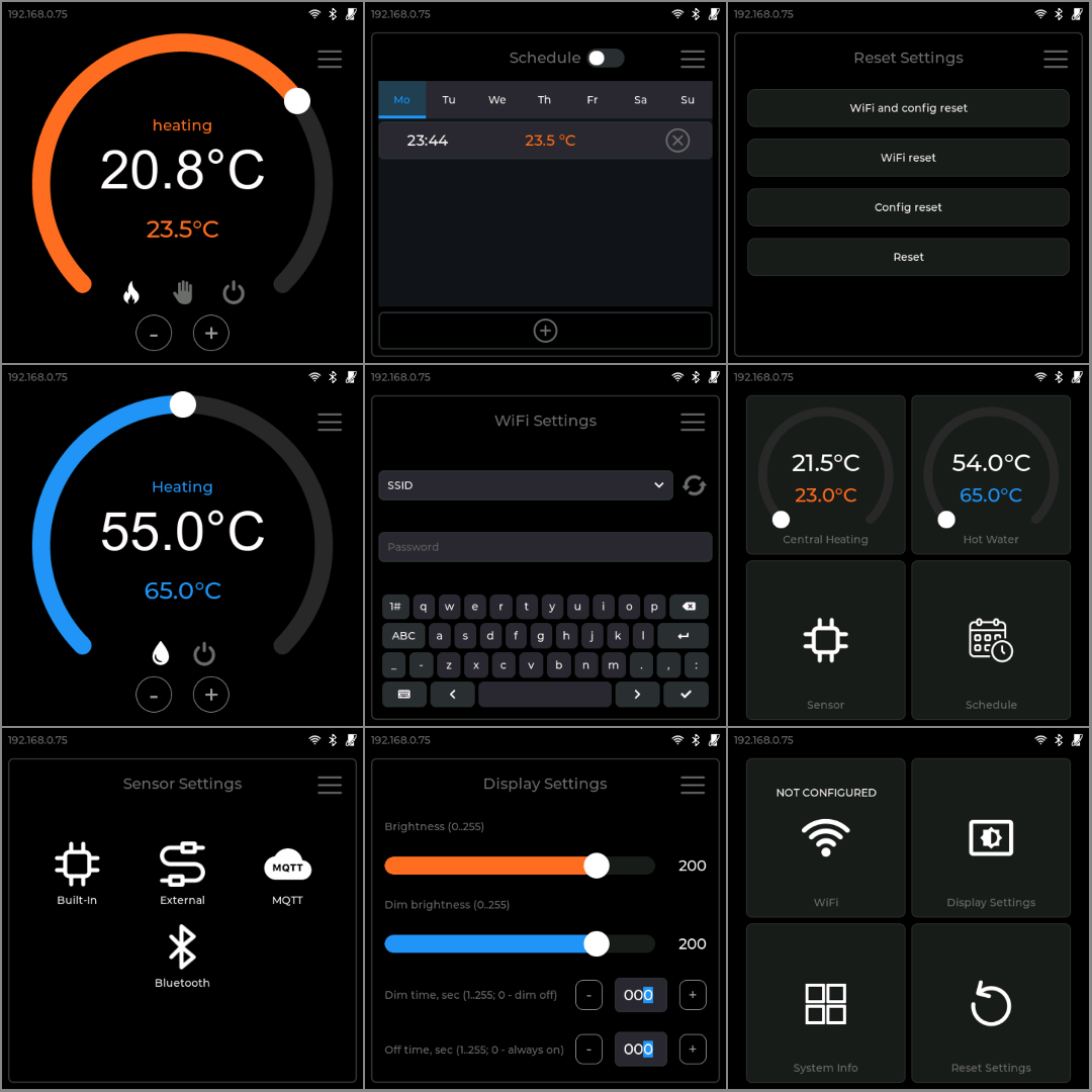 Smart Thermostat Controls